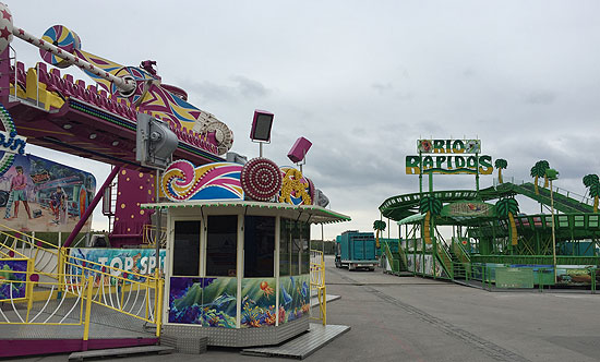 Top Spin Fresh und Rio Rapidos auf dem Fr&uuml;hlingsfest M&uuml;nchen 2017 (&copy;Fot:Martin Schmitz)